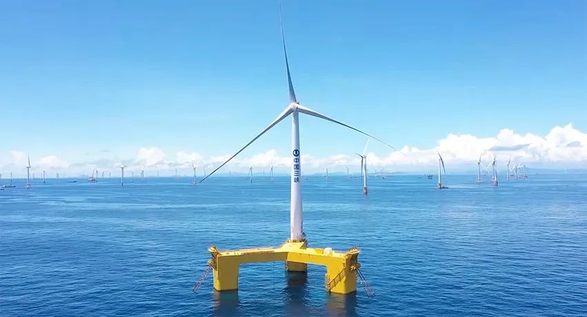 风电后市场微平台里程碑禾望助力中国首台漂浮式海上风机并网发电